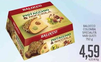 Supermercati Piccolo Balocco Colomba Specialità vari gusti 750 g offerta