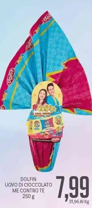 Dolfin Uovo di Cioccolato Me Contro 250 g