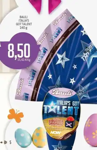 Supermercati Piccolo Bauli Italia's Got Talent 240 g offerta