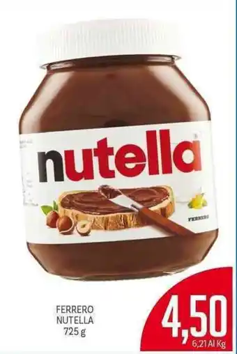 Supermercati Piccolo Ferrero Nutella 725 g offerta