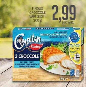 Supermercati Piccolo Findus Croccole Vari Gusti 300 g offerta