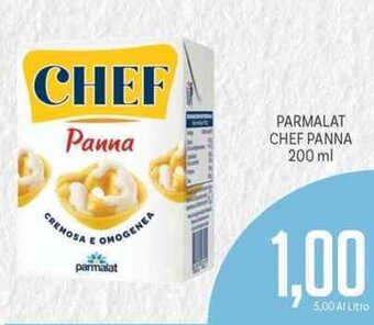 Supermercati Piccolo Parmalat Chef Panna 200 ml offerta