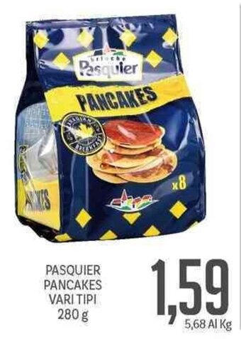 Pasquier Pancakes vari tipi 280 g