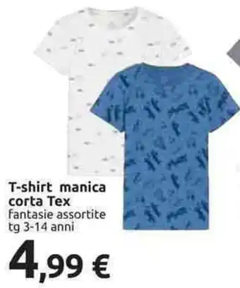 Carrefour Tex T-shirt manica corta offerta