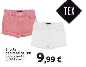 Shorts Ginnici Con Profili offerta di Terranova