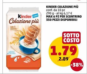 PENNY Kinder colazione più offerta