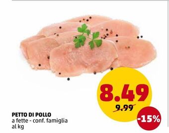 PENNY Petto di pollo offerta