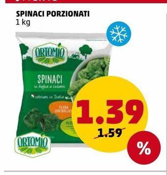 PENNY Spinaci porzionati offerta