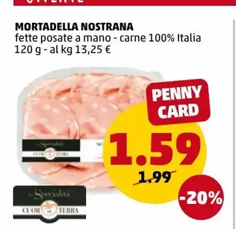 PENNY Mortadella nostrana offerta