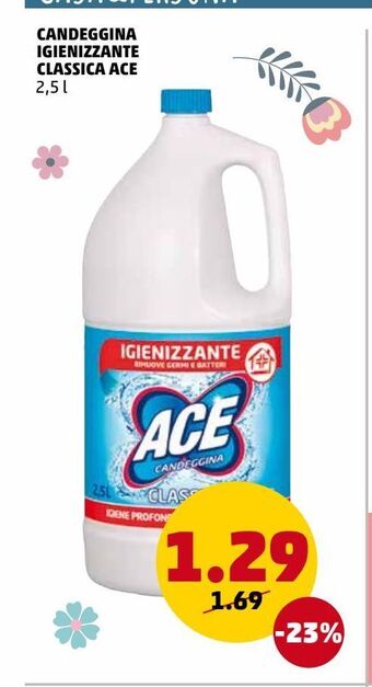 PENNY Candeggina igienizzante classica ace offerta