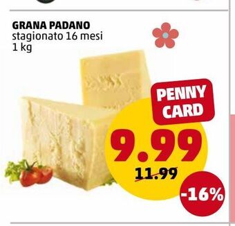 PENNY Grana padano offerta