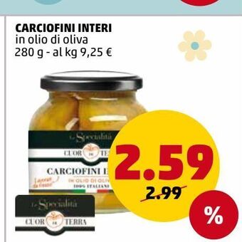 PENNY Carciofini interi offerta