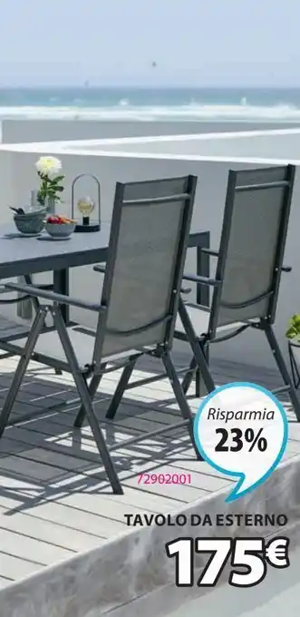 JYSK Tavolo maderup p90xl150 nero offerta
