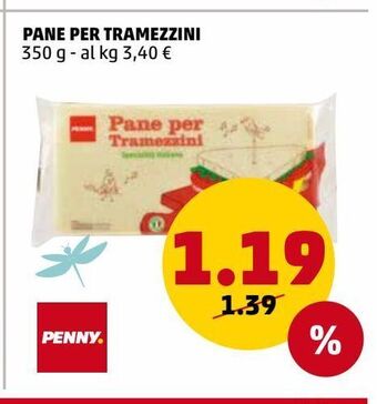 PENNY Pane per tramezzini offerta