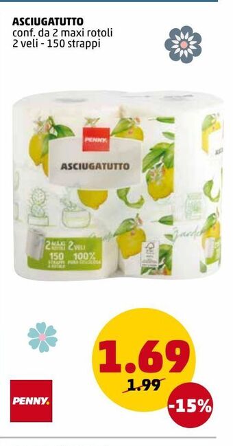 PENNY Asciugatutto offerta