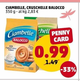 PENNY Ciambelle, cruschelle balocco offerta