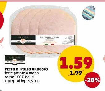 PENNY Petto di pollo arrosto offerta