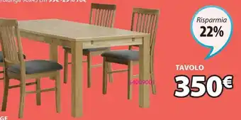 Tavolo hage 90x190 rovere