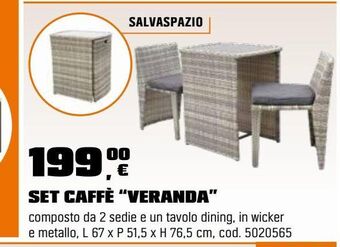 OBI Set caffè offerta