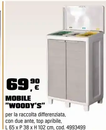 OBI Mobile per la raccolta differenziata offerta