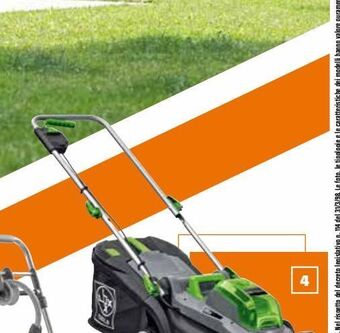 OBI Rasaerba a batteria offerta