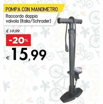 Pompa con manometro