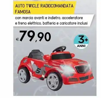 Auto twicle radiocomandata famosa