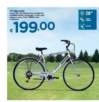Bennet City bike uomo offerta