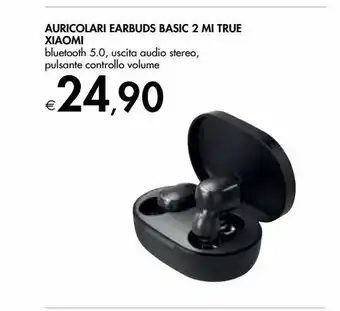 Bennet Auricolare earbuds basic 2 mi true xiaomi offerta