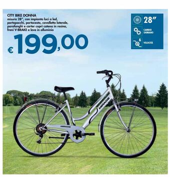 Bennet City bike donna offerta