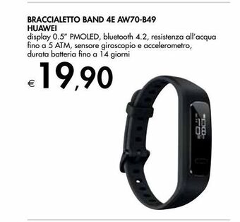 Bennet Braccialetto band 4e aw70-b49 huawei offerta