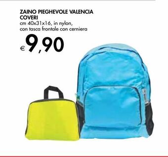 Bennet Zaino pieghevole valencia coveri offerta