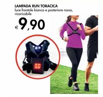 Lampada run toracica