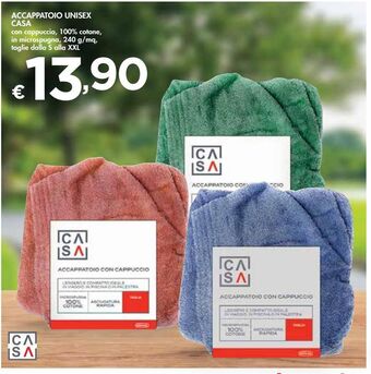 Bennet Accappatoio unisex casa offerta