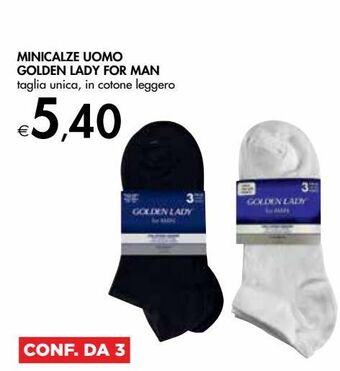 Bennet Minicalze uomo golden lady for man offerta