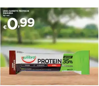 Bennet Linea barrette proteiche equilibra tipi vari offerta