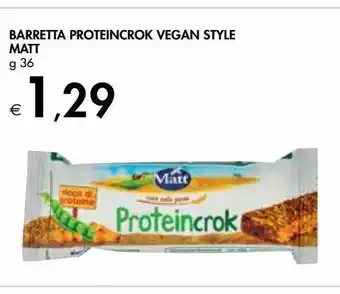 Bennet Barrette proteincrok vegan style matt g 36 offerta