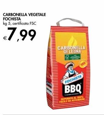 Bennet Carbonella vegetale fochista offerta