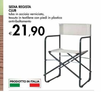 Bennet Sedia regista club offerta