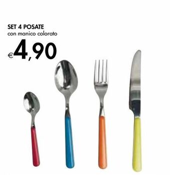 Bennet Set 4 posate offerta