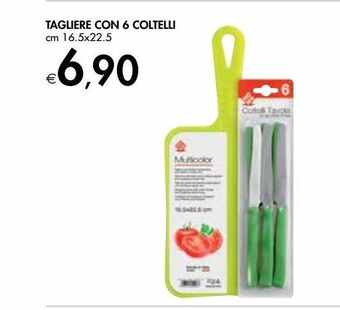 Bennet Tagliere con 6 coltelli offerta