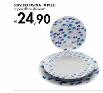 Bennet Servizio da tavola 18 pezzi offerta