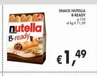 Snacks nutella b-ready
