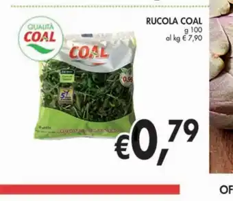 Supermercato Coal Rucola coral offerta