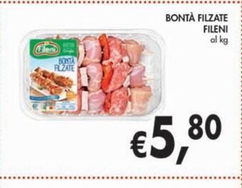 Supermercato Coal Bonta filzate fileni offerta