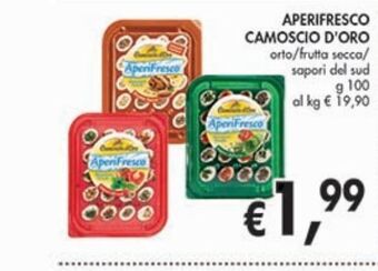 Supermercato Coal Aperifresco camoscio d'oro offerta