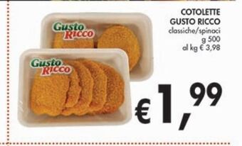Cotoletta gusto ricco