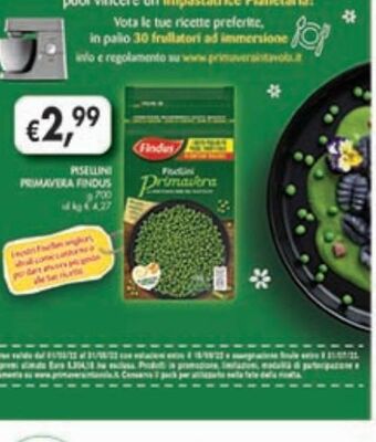 Piselli primavera findus