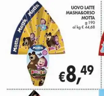 Supermercato Coal Uova al latte masha & orso motta offerta
