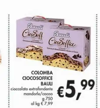 Supermercato Coal Colomba ciocosoffice bauli offerta